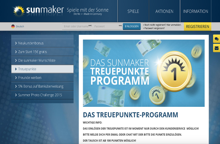 Sunmaker_Casino_Treueprogramm